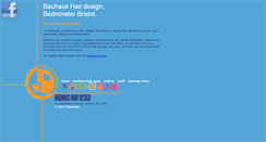 Desktop Screenshot of bauhaushairdesign.co.uk